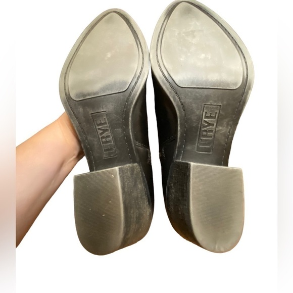 FRYE Black Leather Women’s Ankle Boot Judith size 6.5 M - Picture 10 of 13